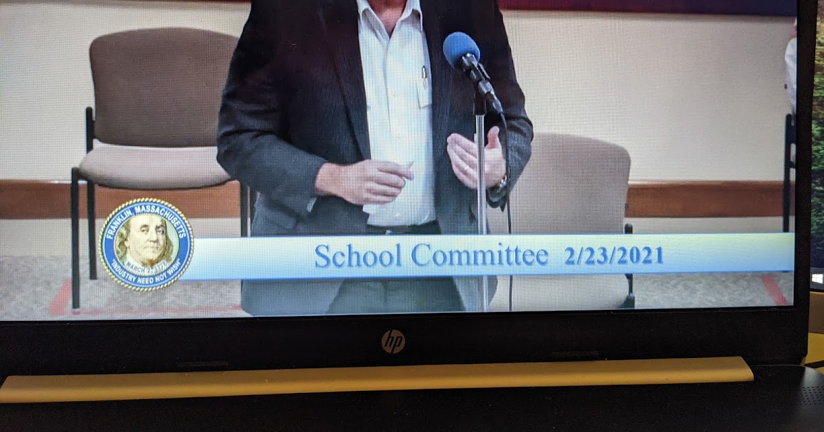Franklin Matters FM 472 School Committee Meeting 02/23/21 P2 of 3 (audio)