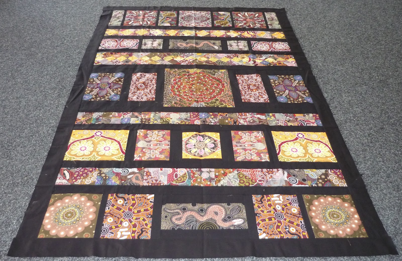 Silva Threads Aboriginal Quilt