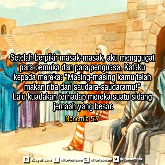 Nehemia 5 7