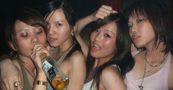 Gagging model drunk sport