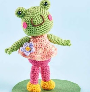 PATRON GRATIS RANA AMIGURUMI 45659