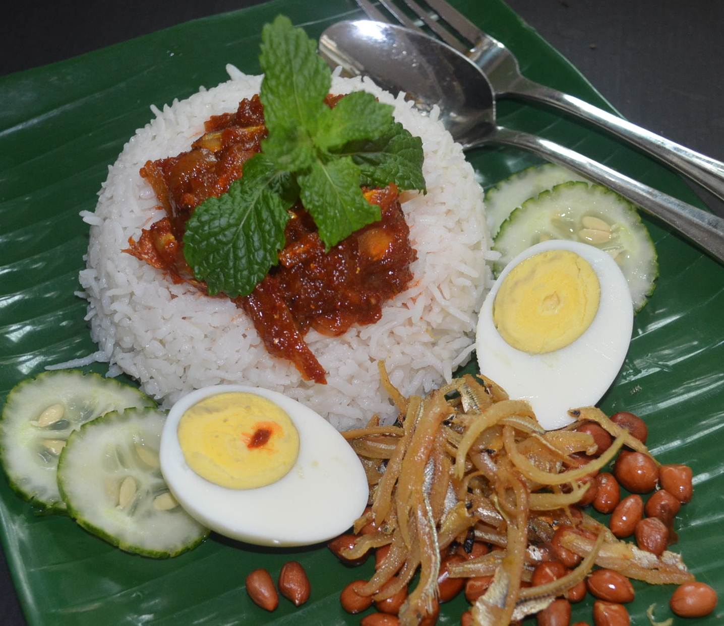 AMIE'S LITTLE KITCHEN: Nasi Lemak Opah : MALAYSIAN FOOD FESTIVAL (PERAK