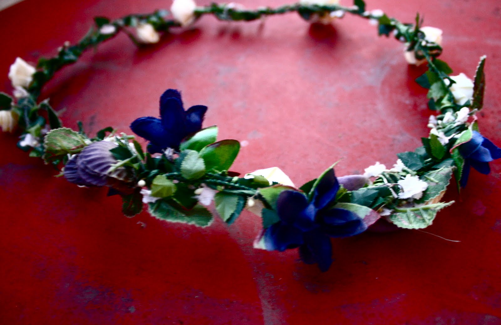 the goldsmith's daughter chaplet. wreath. garland. whatever