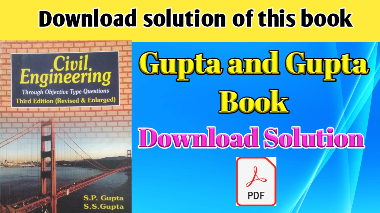 Gupta And Gupta Book Solution Gupta And Gupta Video Solution Gupta