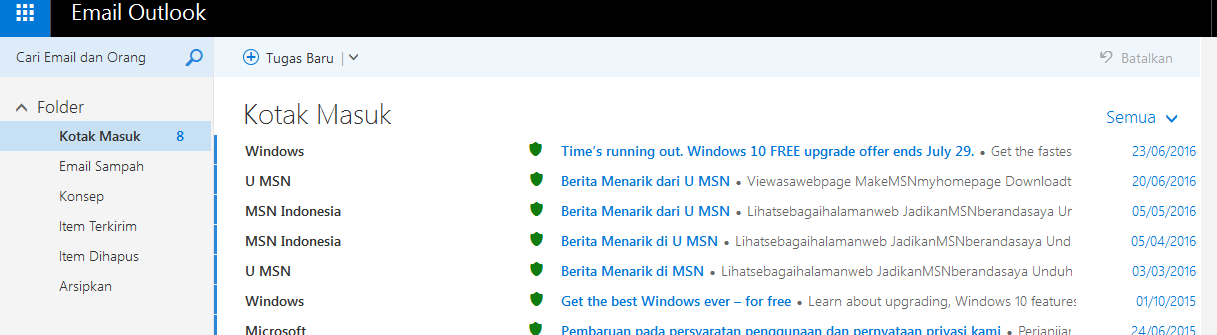 Cara Membuat Akun Microsoft Outlook