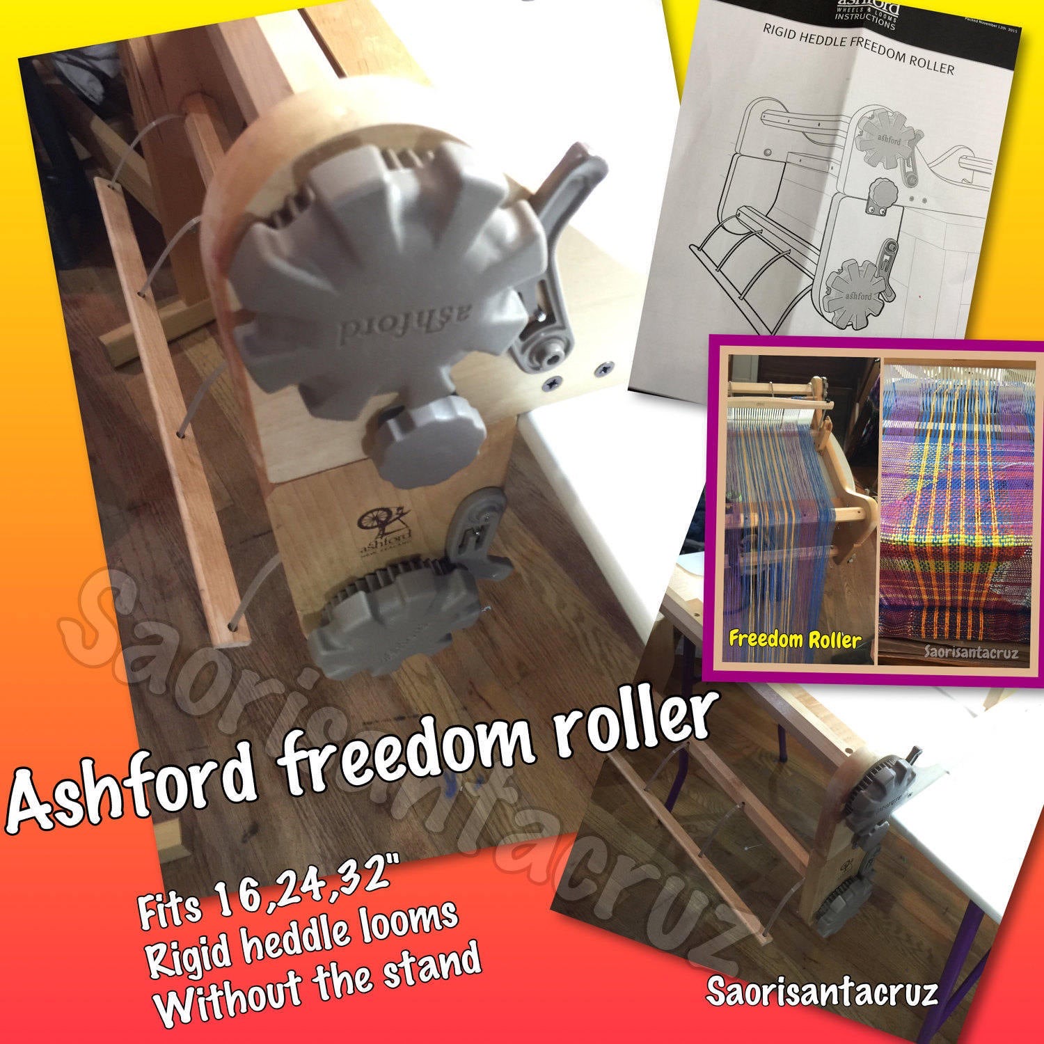 Ashford Freedom Roller, Loom Roller