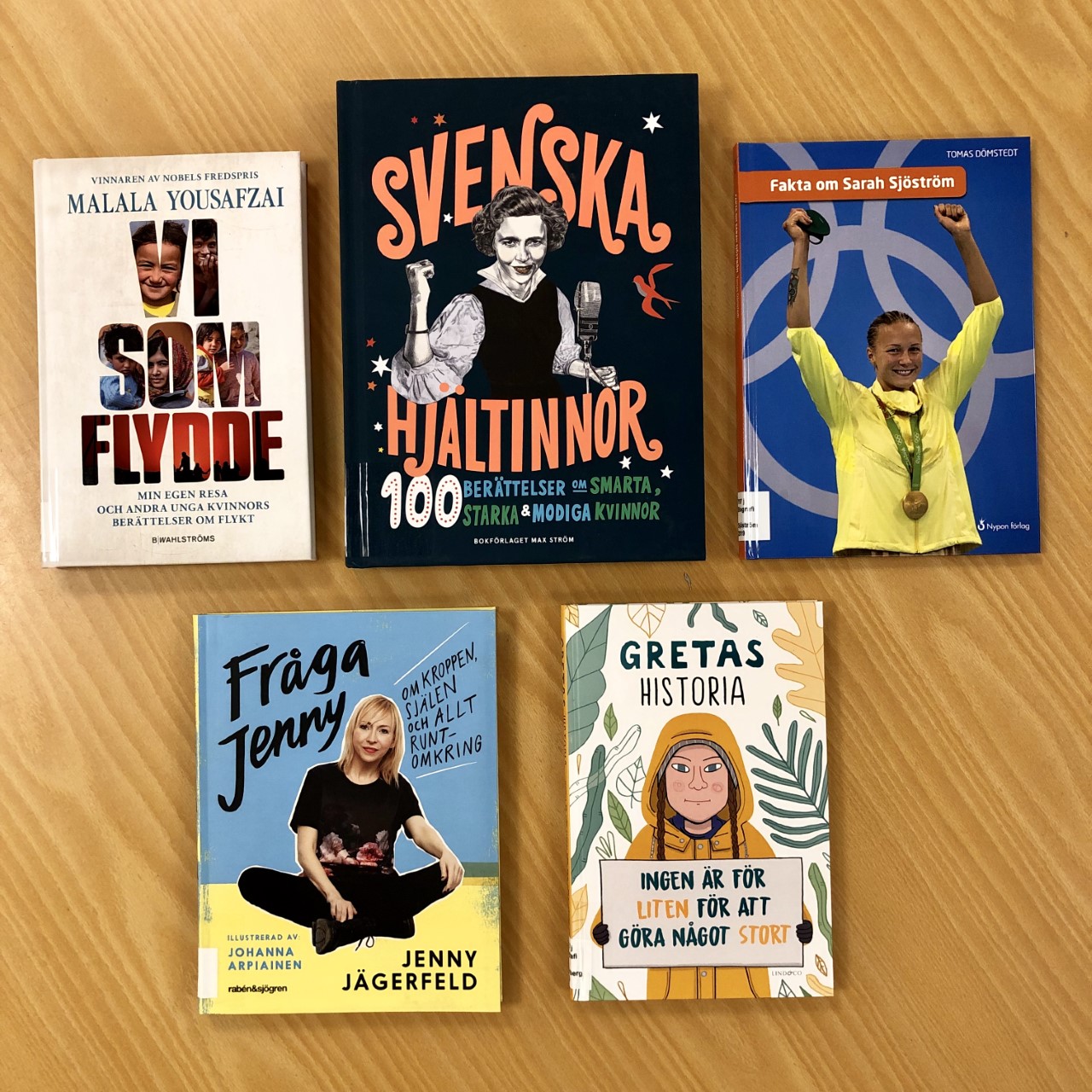 Höjaskolans mediatek Nya böcker