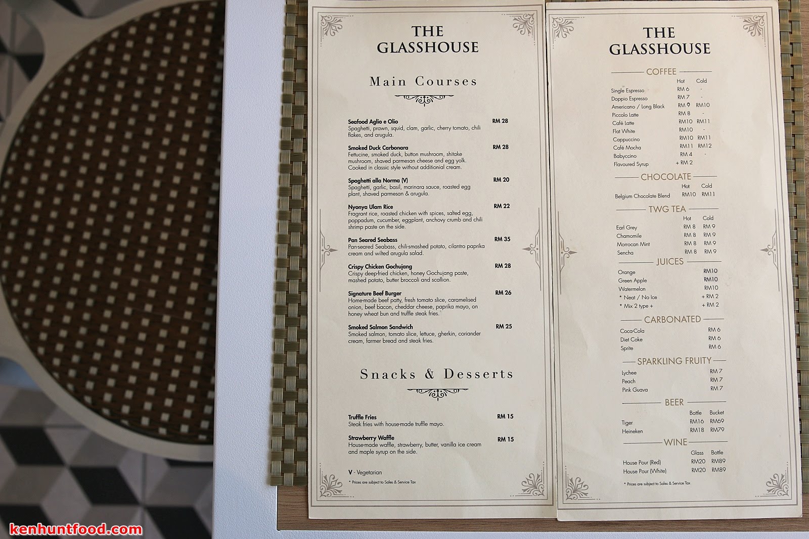 Ken Hunts Food: The Glass House @ The Prestige Hotel, Georgetown, Penang.