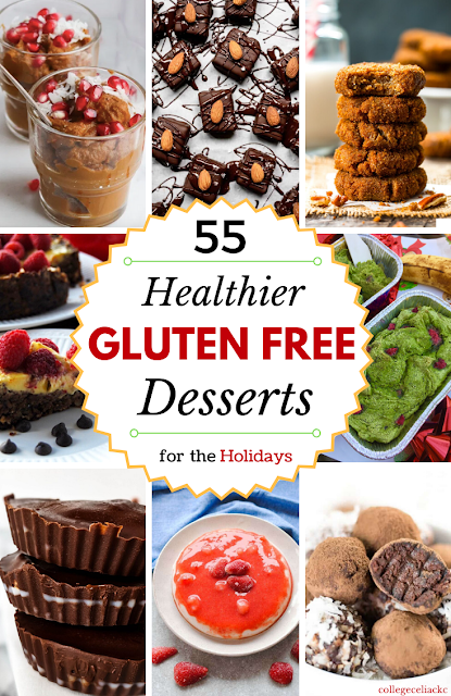 55 Healthy Gluten Free Dessert Recipes for the Holidays