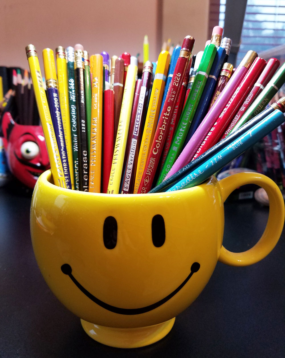 Fueled by Clouds & Coffee: Review: Uni Posca Colored Pencils