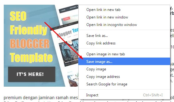 Cara Download, Save, Menyimpan Gambar di Layar Komputer - Membuat
