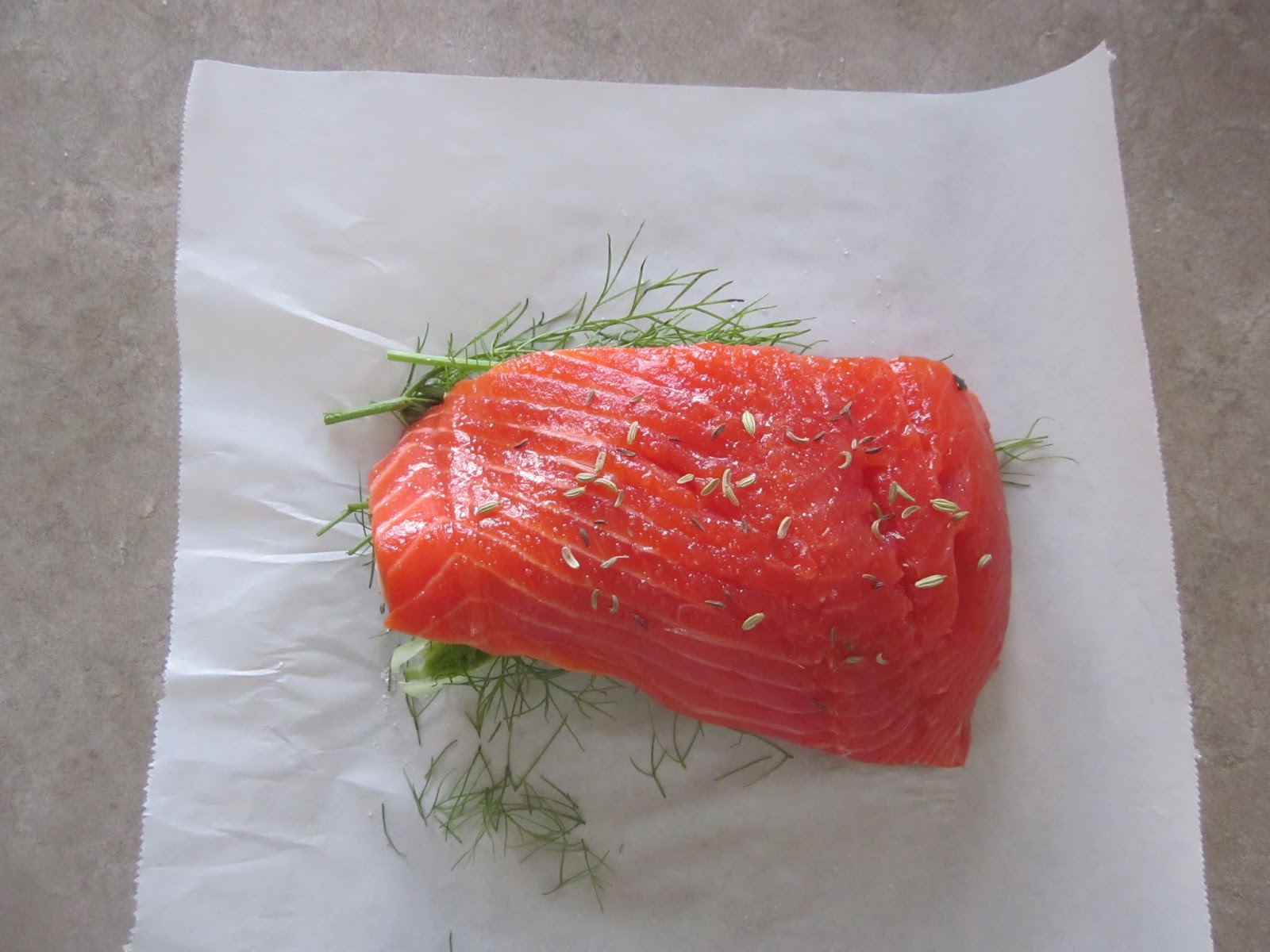 Make, Jane, make! Salmon and Fennel Fronds en Papillote