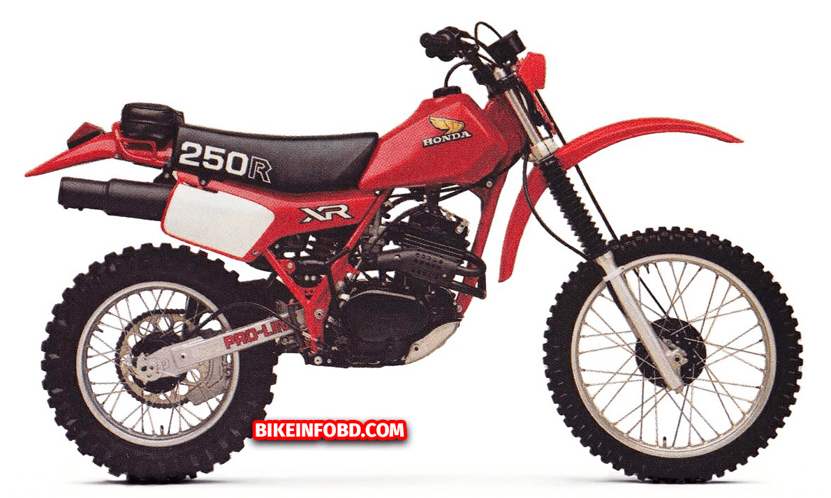 Honda XR250 (XR250R, XR Baja, XR250 Motard) Specifications, Review, Top