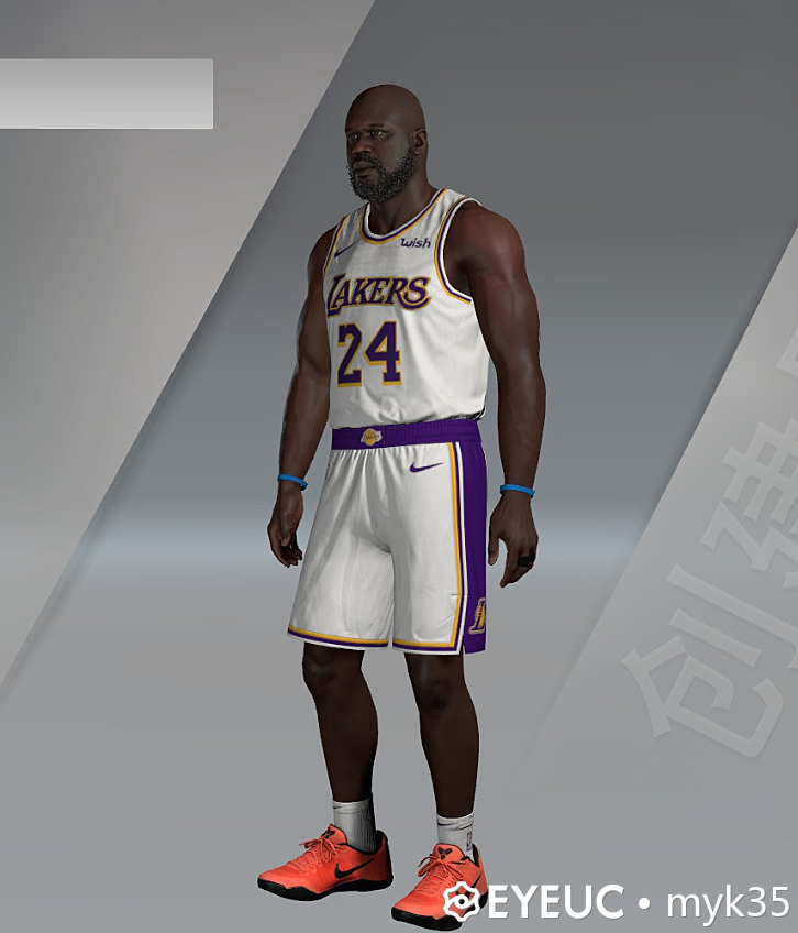 Shaquille O�Neal Cyberface, Hair and Body Model Old Shaquille O�Neal Cyberface, Hair and Body Model Old