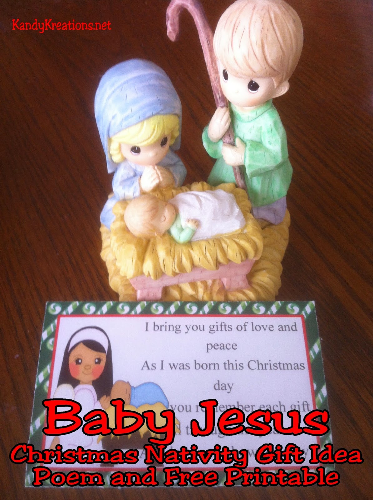 The twelve days of Christmas have come to a close with this last gift in our Nativity advent gift idea for neighbors, friends, and family. Day twelve is a gift of the Baby Jesus and some yummy chocolate presents.#christmas #advent #jesus #religious #bagtopper #diypartymomblog