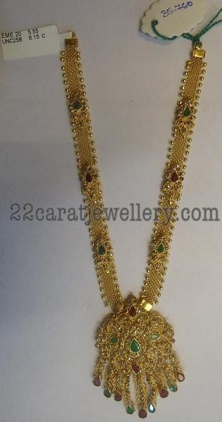 22 Carat Gold Uncut Diamond Short Sets 38 grams Jewellery Designs