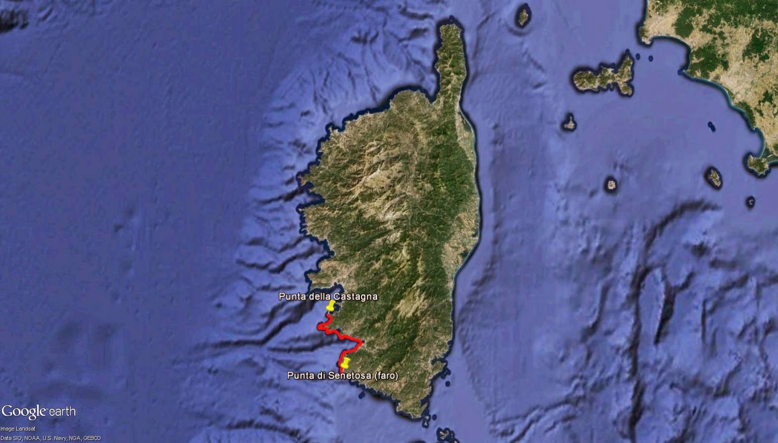 Giro Della Corsica In Kayak 6 Agosto La Disavventura Di Capo Senetosa