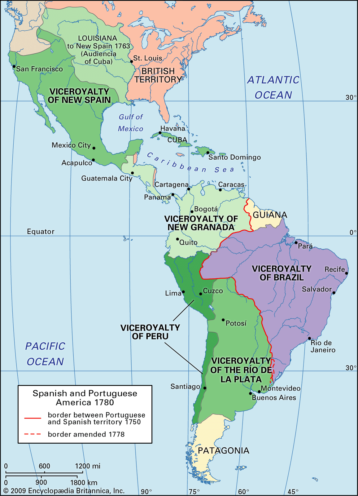 south america map in spanish