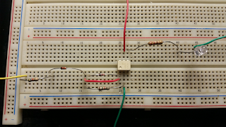 Breadboard Improved PLC Input Circuit