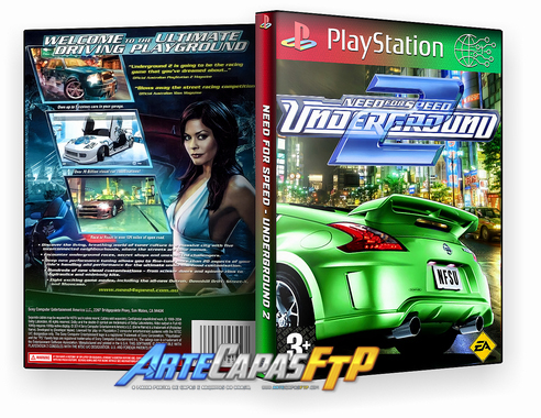 Need for Speed Underground 2 PT-BR DVD ISO PS2 em 2023