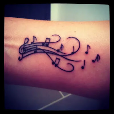 Creative Music Tattoos That Are Sure To Blow Your Mind