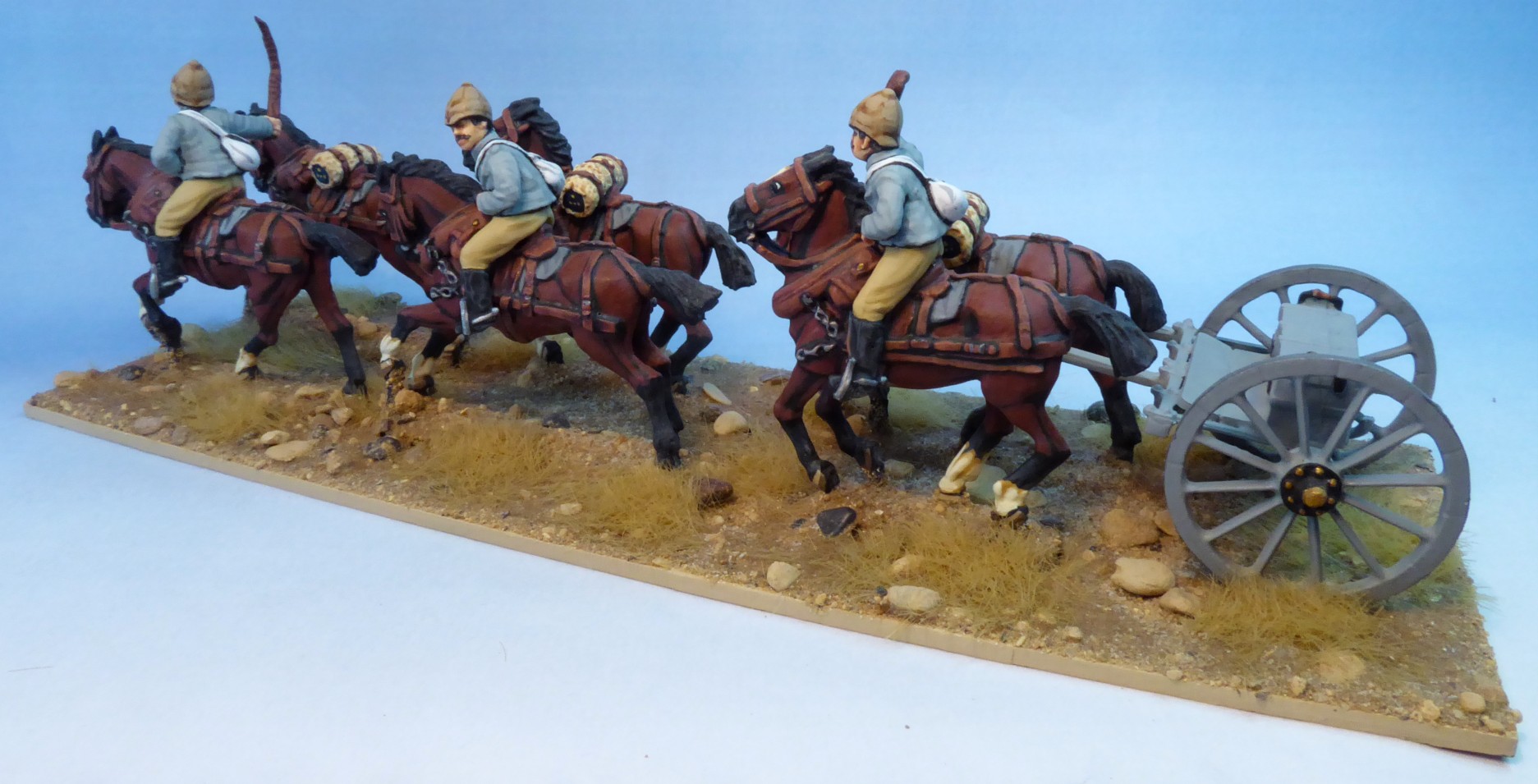 Over Open Sights Sudan. No. 1 Section, "G" battery, Royal Horse