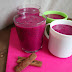 SWEET DRAGON FRUIT SMOOTHIE: sugar free (suitable for breakfast on a rainy day)