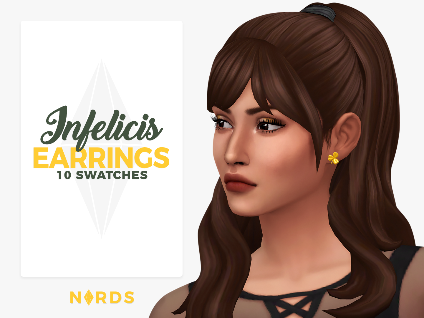 Infelicis A Sims 4 CC Earrings