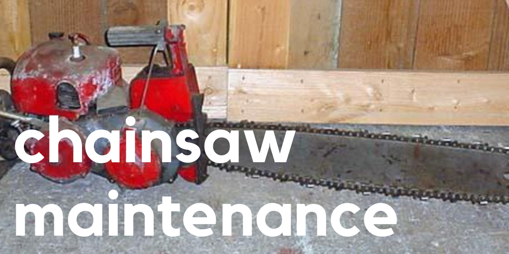 How to maintain a chainsaw The Tool Yard