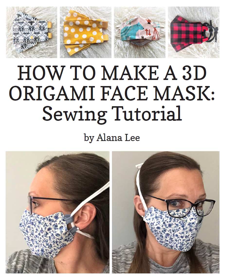 Alana Lee Designs ~ Designs with Personality: How to Make a 3D Origami Fabric Face