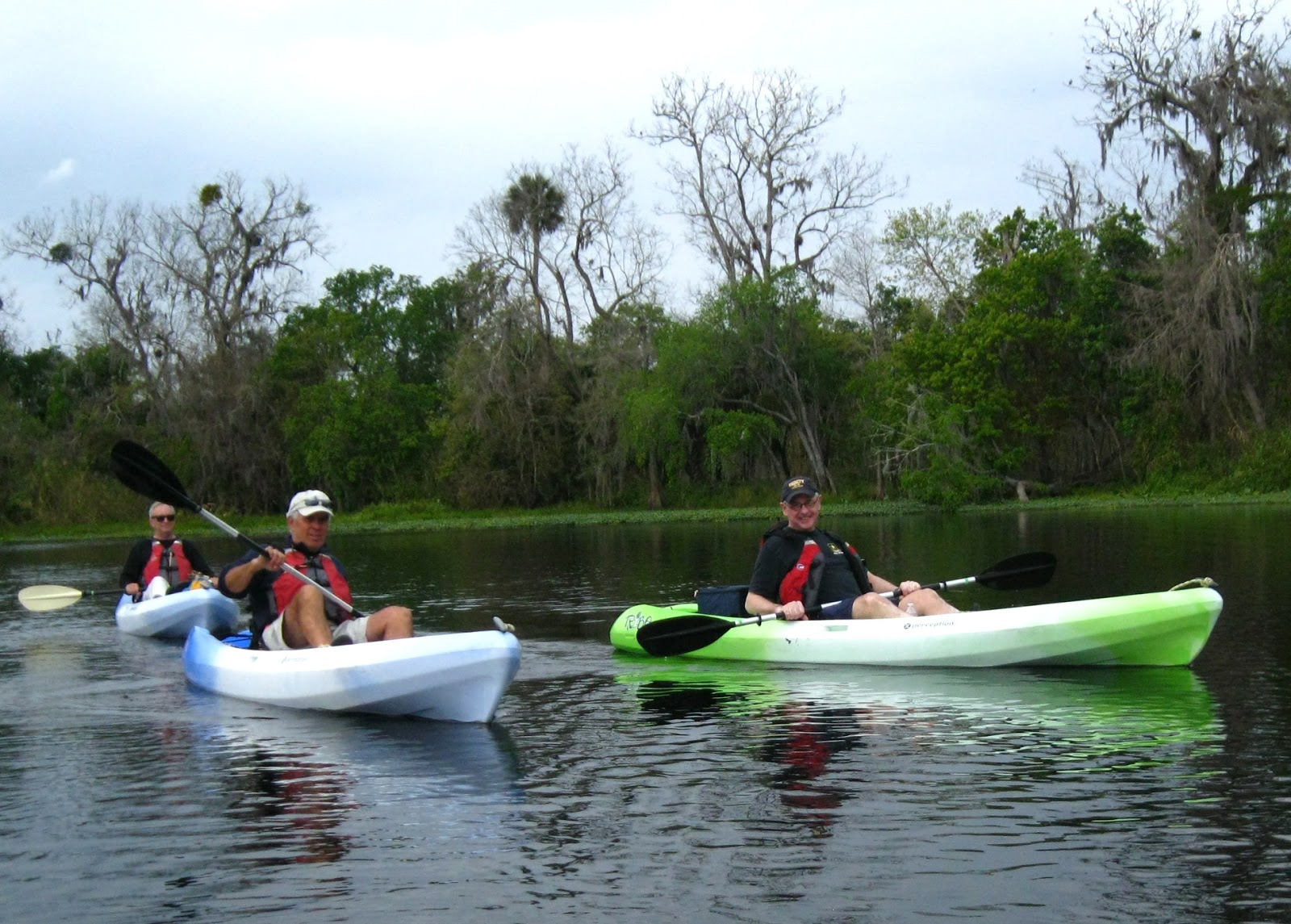 Central Florida Kayak Tours Kayaking with the Manatees, February 6, 2013