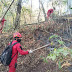 Bomberos y grupo de rescate sofocan incendio forestal por inmediaciones de la presa Caigua 