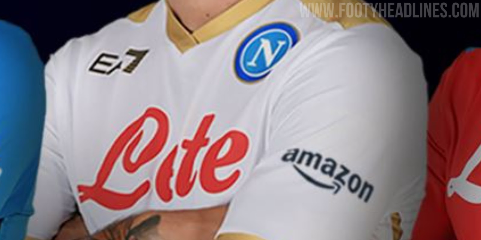 Napoli Announce Amazon Sleeve Sponsor Deal Footy Headlines