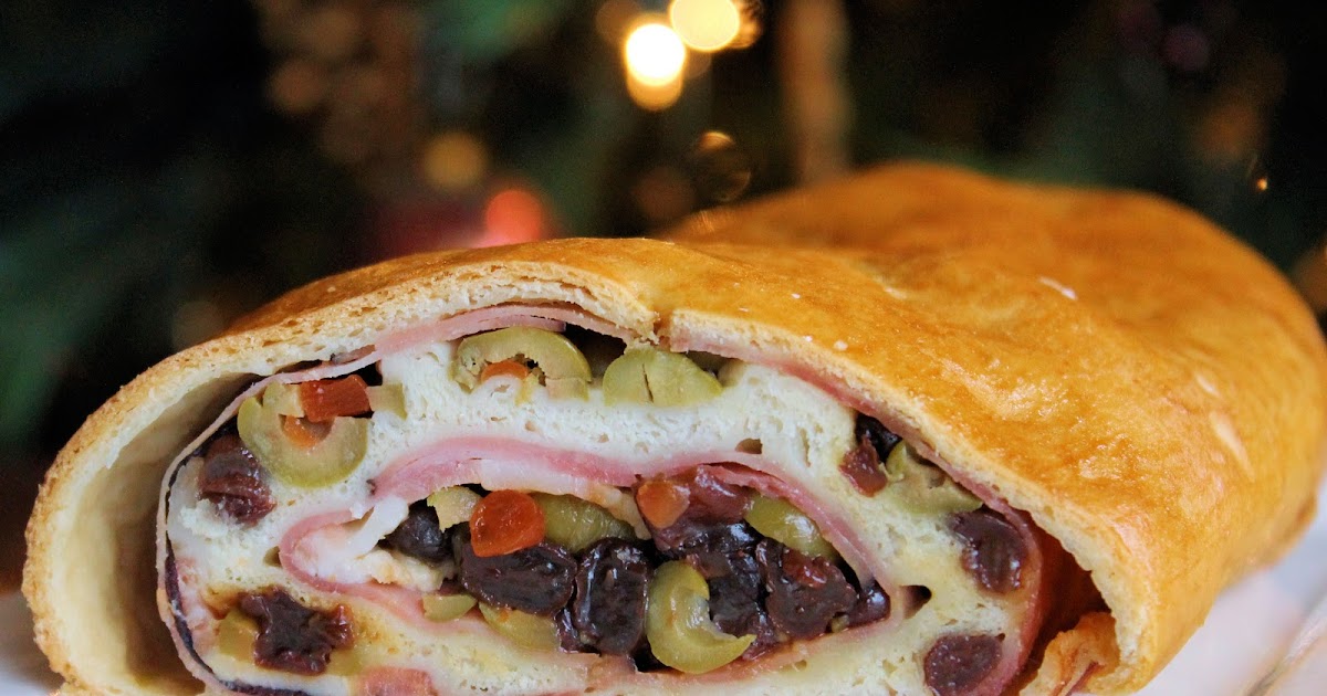 Sandwich del Mundo Pan de jamon, plato tipo navideño en Venezuela