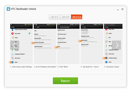 How To Unlock Bootloader HTC One , HTC Desire Devices