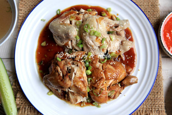 Just Try & Taste: Resep Nasi Ayam Hainan Komplit dengan 3 