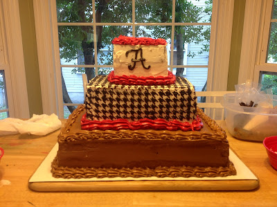 Polka Dot Sign Shop: Alabama Birthday Cake