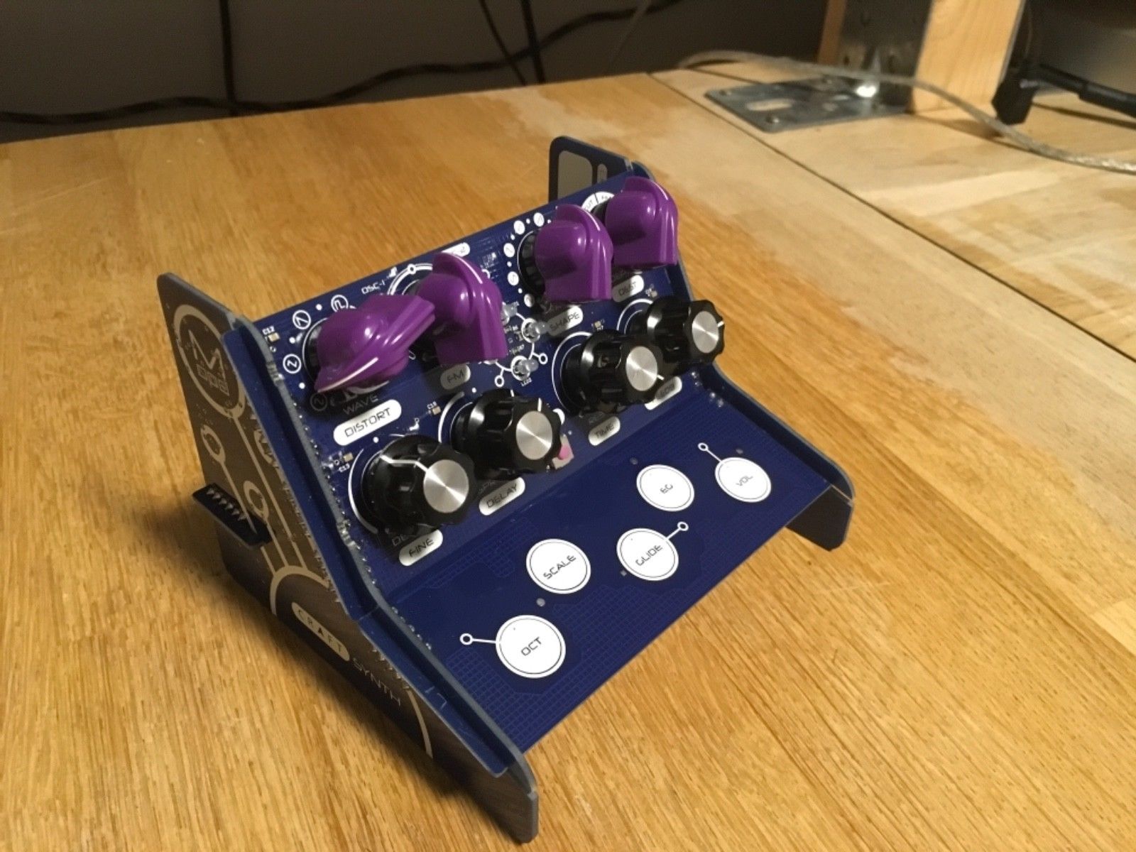 MATRIXSYNTH Modal Craft Synth with Custom knobs