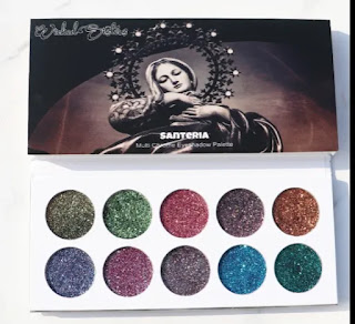 Wicked Sisters Cosmetic Santeria Multi Chrome Eye Shadow Palette