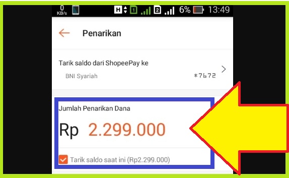 Masukan Jumlah Uang Masukan Jumlah Uang