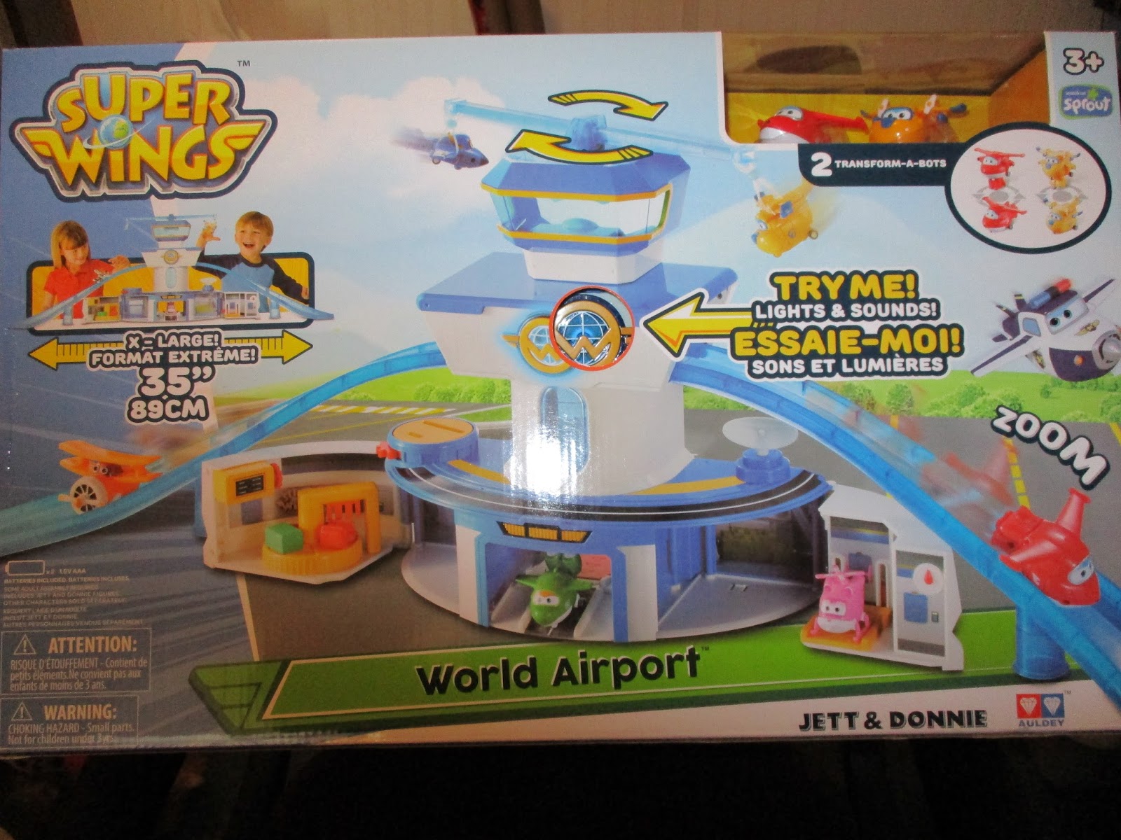 Missys Product Reviews : Super Wings World Airport Set