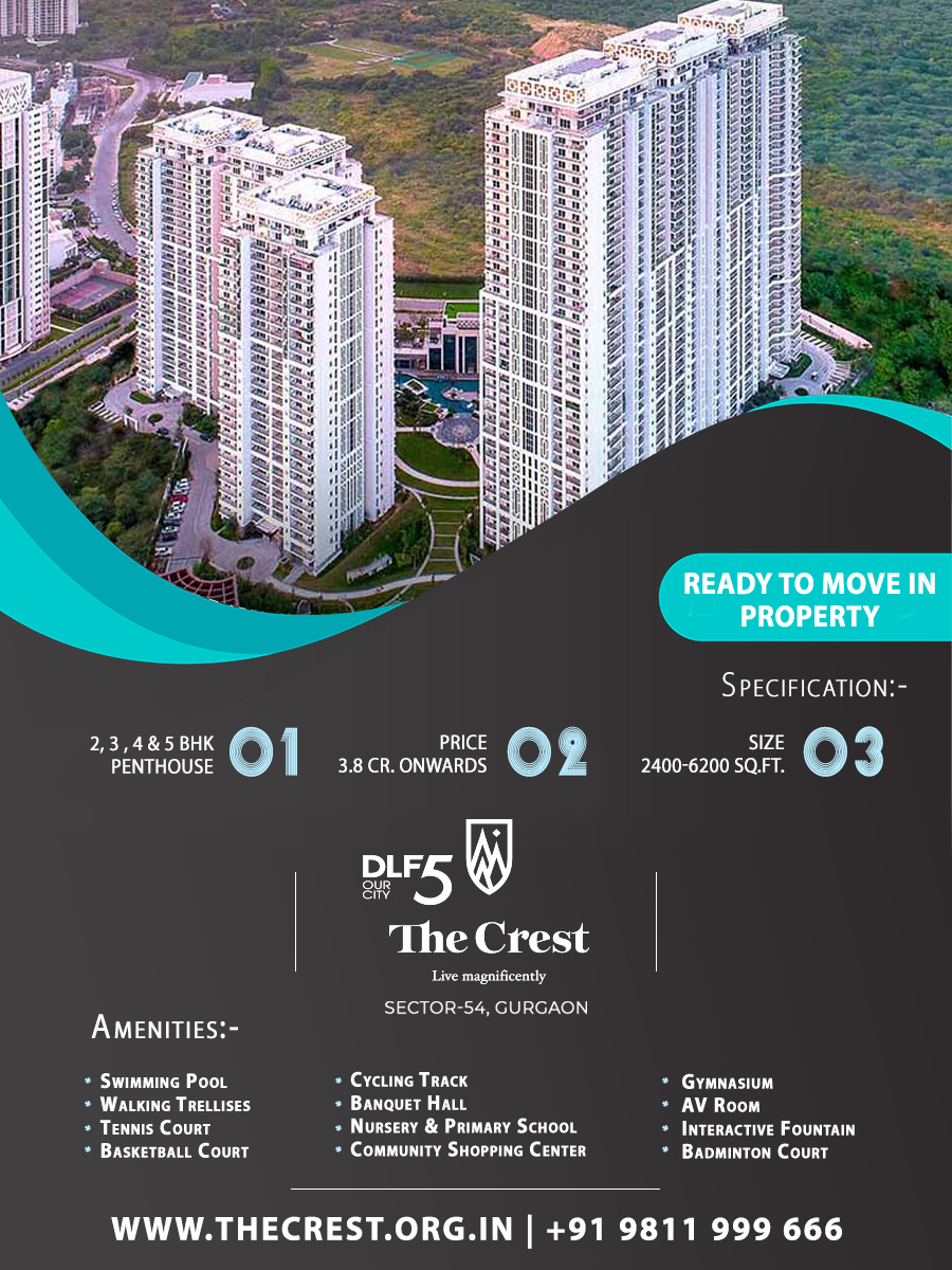 DLF Crest Gurgaon Apartments