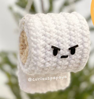 PATRON GRATIS PAPEL HIGIENICO AMIGURUMI 46659 🧻