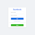 Make a Facebook Login Page UI Redesign using HTML and CSS
