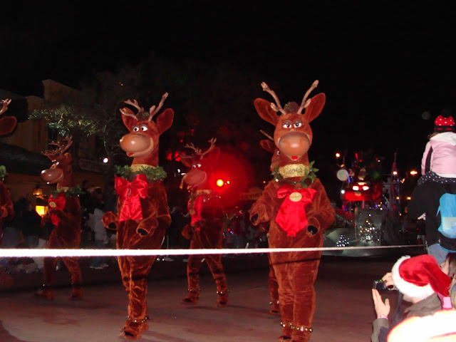 Reindeer Disney World Christmas Parade Magic Kingdom