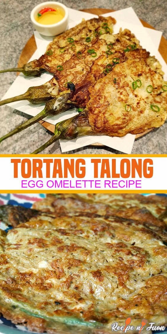 TORTANG TALONG RECIPE (EGGPLANT OMELETTE)