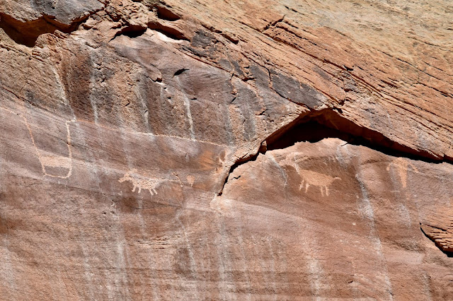 Utah- Petroglyphs near Capitol Reef National Park