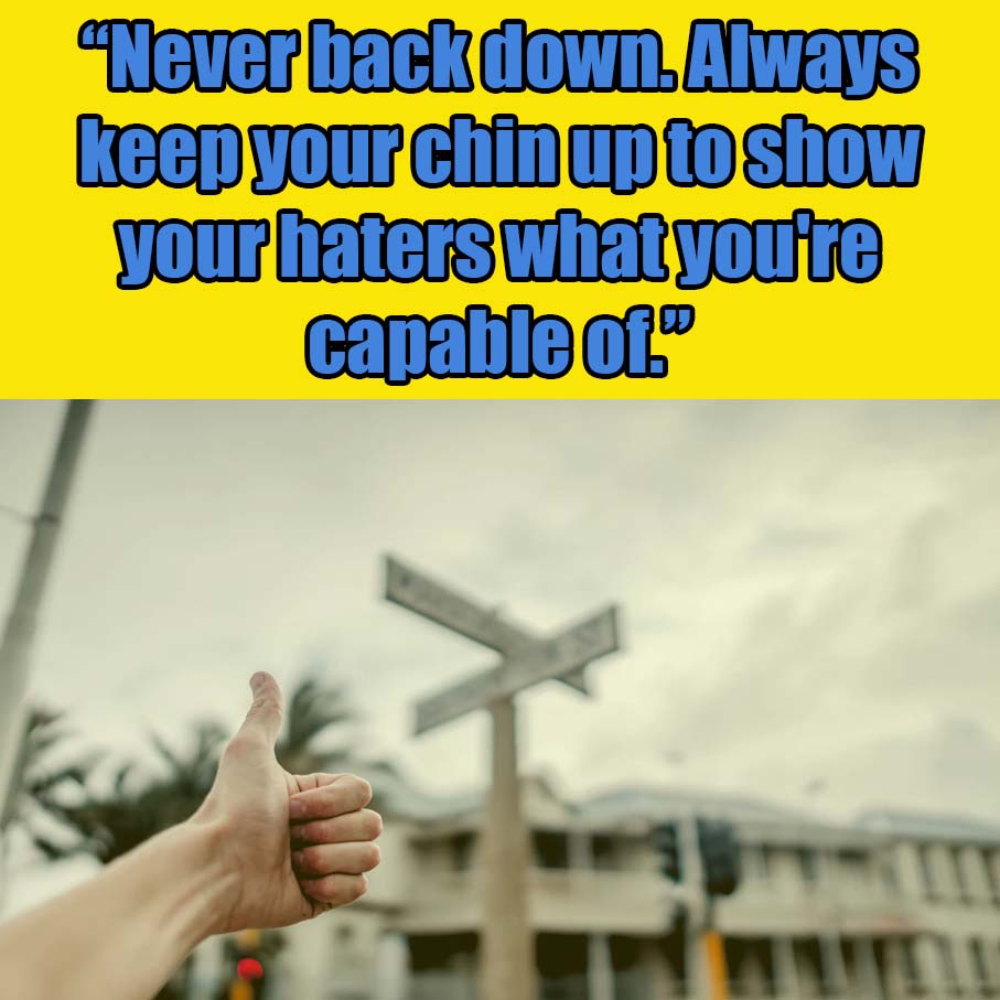 Keep Your Chin up quotes