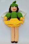 Flower Fairy Doll Knitting Pattern