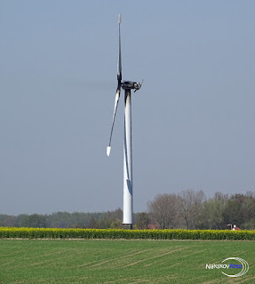 i 32 meters vindmølle